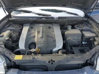 2004 Hyundai Santa Fe GLS with VIN KM8SC13E04U819968, listed as a Copart auction lot 88279005 with 156,808 mi miles and Salvage Title. Bid and sale history available at carsss.com. Image 12.