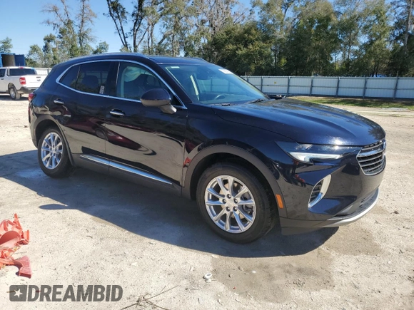 2021 Buick Envision Preferred with VIN LRBFZMR46MD105023, listed as a Copart auction lot 45680185 with 61,074 mi miles and Salvage Title. Bid and sale history available at carsss.com. Image 4.