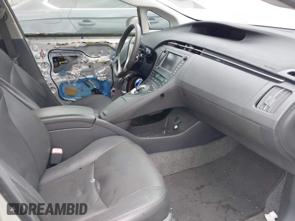 2010 Toyota Prius II with VIN JTDKN3DU9A0208162, listed as a IAAI auction lot 42112697 with 1 mi miles. Bid and sale history available at carsss.com. Image 5.