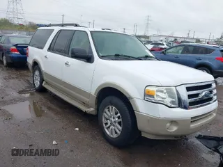 2009 Ford Expedition Max Eddie Bauer z VIN 1FMFK18509LA00260, wystawiony jako IAAI lot #41956068 z przebiegiem 199 778 mil mil oraz . Historia ofert i sprzedaży dostępna na DreamBid. Obrazek 1.