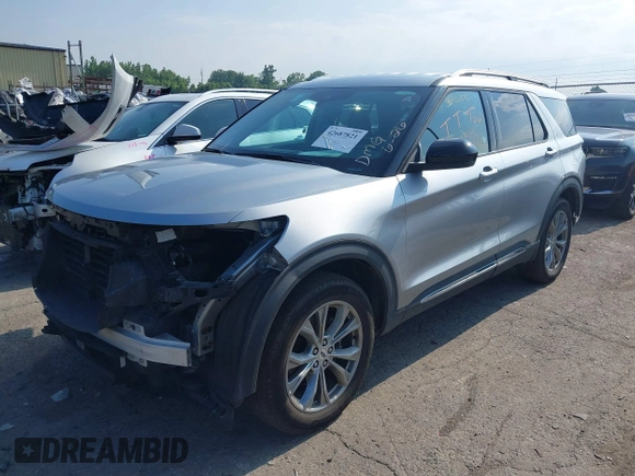 2023 Ford Explorer Limited with VIN 1FMSK8FH8PGB69131, listed as a IAAI auction lot 42687821 with 52,347 mi miles and . Bid and sale history available at DreamBid. Image 18.