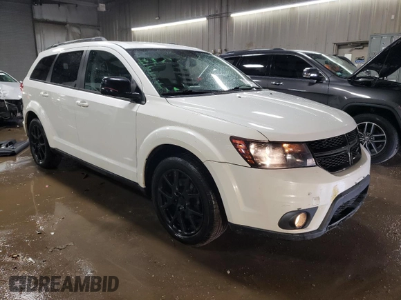2017 Dodge Journey GT with VIN 3C4PDDEG9HT564891, listed as a Copart auction lot 47077465 with 143,402 mi miles and Salvage Title. Bid and sale history available at DreamBid. Image 4.
