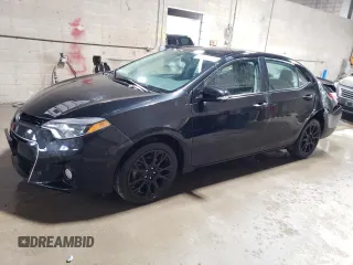 2016 Toyota Corolla L with VIN 2T1BURHE8GC537233, listed as a Copart auction lot 57244255 with 31,720 mi miles and Salvage title. Bid and sale history available at DreamBid. Image 1.