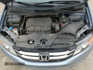 2014 Honda Odyssey Touring with VIN 5FNRL5H90EB007182, listed as a Copart auction lot 51152775 with 152,483 mi miles and Salvage title. Bid and sale history available at DreamBid. Image 12.