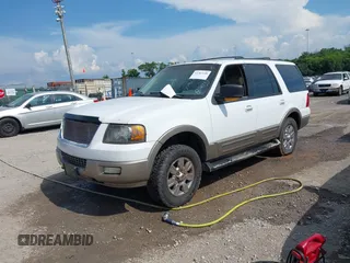 2004 Ford Expedition Eddie Bauer z VIN 1FMFU18L04LB38933, wystawiony jako IAAI lot #42707140 z przebiegiem 270 503 mil mil oraz . Historia ofert i sprzedaży dostępna na DreamBid. Obrazek 2.