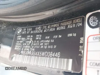 2005 BMW X3 3.0i with VIN WBXPA934X5WD08446, listed as a IAAI auction lot 42122093 with 213,265 mi miles and . Bid and sale history available at DreamBid. Image 9.