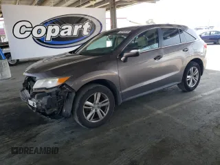 2013 Acura RDX Technology with VIN 5J8TB4H54DL021020, listed as a Copart auction lot 55143415 with 217,408 mi miles and Salvage Title. Bid and sale history available at DreamBid. Image 1.