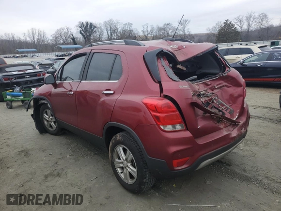 2019 Chevrolet Trax LT with VIN 3GNCJPSB5KL304066, listed as a Copart auction lot 43239945 with Not Provided miles and Salvage Title. Bid and sale history available at carsss.com. Image 2.