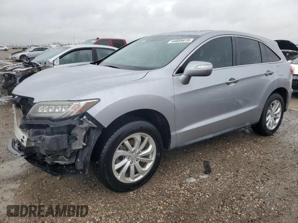 2017 Acura RDX w/Technology Pkg with VIN 5J8TB3H54HL018750, listed as a Copart auction lot 44859415 with 29,287 mi miles and Salvage Title. Bid and sale history available at carsss.com. Image 1.
