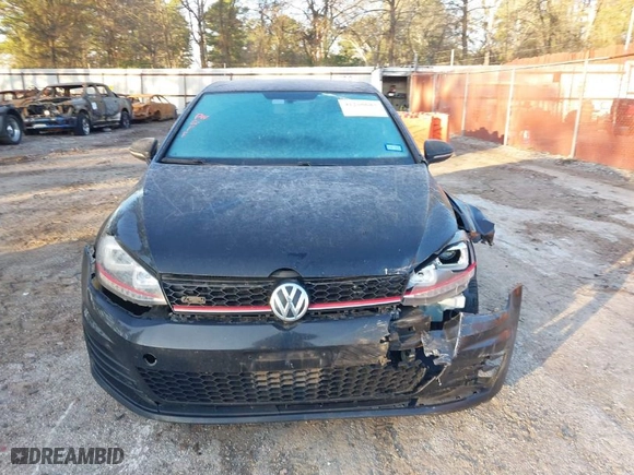 2017 Volkswagen Golf GTI S with VIN 3VW5T7AUXHM004876, listed as a IAAI auction lot 41260685 with NaN miles. Bid and sale history available at carsss.com. Image 12.
