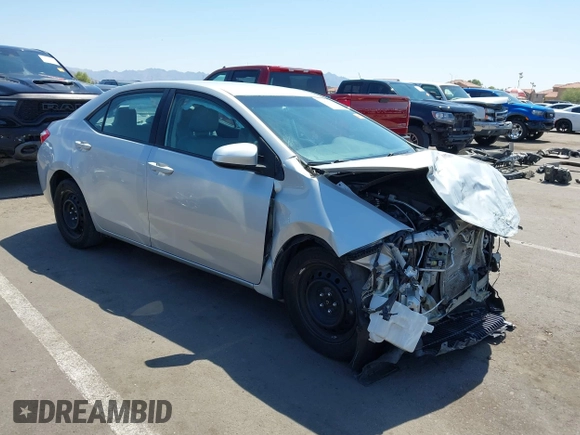 2016 Toyota Corolla L with VIN 2T1BURHE3GC599462, listed as a IAAI auction lot 42478922 with 104,125 mi miles and . Bid and sale history available at DreamBid. Image 1.