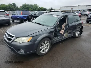 2008 Subaru Outback Limited with VIN 4S4BP62C087332713, listed as a Copart auction lot 61423345 with 66,076 mi miles and Salvage title. Bid and sale history available at DreamBid. Image 1.