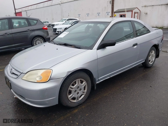 2001 Honda Civic LX with VIN 1HGEM21521L057706, listed as a IAAI auction lot 41306686 with 136,385 mi miles. Bid and sale history available at carsss.com. Image 17.