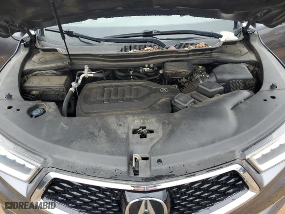 2018 Acura MDX with VIN 5J8YD4H37JL014122, listed as a Copart auction lot 42646545 with 69,792 mi miles and Non Repairable. Bid and sale history available at carsss.com. Image 12.