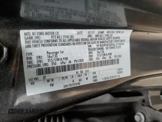 2017 Ford Focus SE with VIN 1FADP3F25HL315545, listed as a Copart auction lot 52359664 with 49,063 mi miles. Bid and sale history available at carsss.com. Image 14.