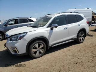 2019 Subaru Forester Touring with VIN JF2SKAWC7KH466332, listed as a Copart auction lot 58050745 with 58,017 mi miles and Salvage title. Bid and sale history available at DreamBid. Image 1.
