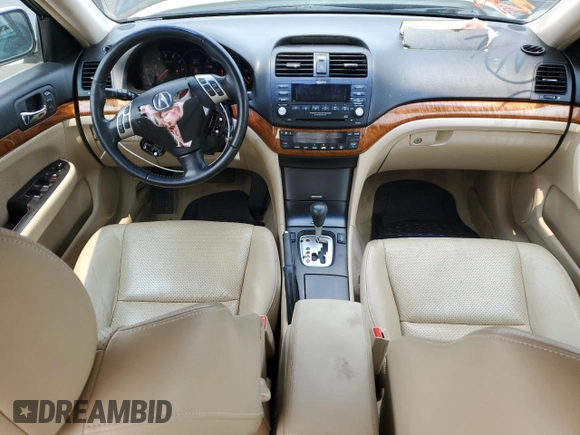 2006 Acura TSX with VIN JH4CL96896C033929, listed as a Copart auction lot 59533525 with 142,369 mi miles and Non repairable. Bid and sale history available at DreamBid. Image 8.