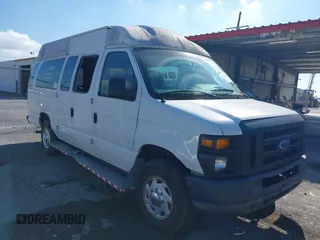 2012 Ford Econoline Cargo Commercial with VIN 1FTNS2EW4CDA50633, listed as a IAAI auction lot 40694015 with 309,334 mi miles. Bid and sale history available at carsss.com. Image 1.