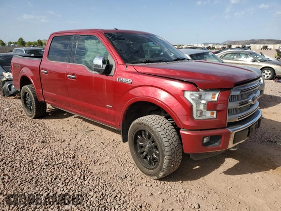 2015 Ford F-150 XLT with VIN 1FTEW1EG1FFB62046, listed as a Copart auction lot 50023775 with 88,135 mi miles and Salvage Title. Bid and sale history available at DreamBid. Image 4.