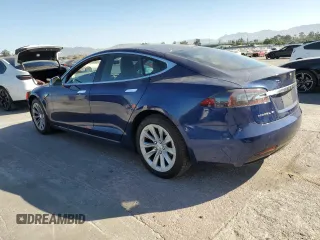 2016 Tesla Model S 70 with VIN 5YJSA1E14GF160066, listed as a Copart auction lot 62452545 with 79,860 mi miles and Salvage title. Bid and sale history available at DreamBid. Image 2.