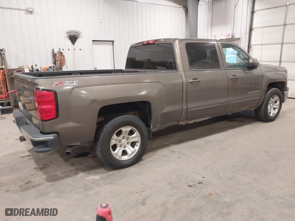 2015 Chevrolet Silverado 1500 LT with VIN 3GCUKREC5FG207488, listed as a IAAI auction lot 41472511 with 167,448 mi miles. Bid and sale history available at carsss.com. Image 4.