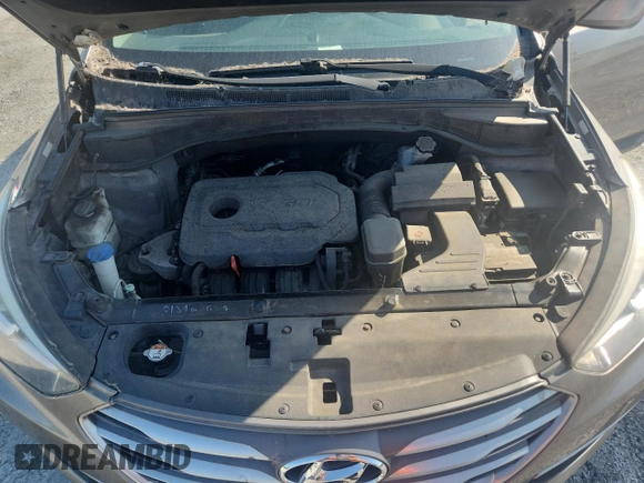 2017 Hyundai Santa Fe 2.4L with VIN 5XYZT3LB4HG432884, listed as a Copart auction lot 62573705 with 152,234 mi miles and Clean title. Bid and sale history available at DreamBid. Image 11.