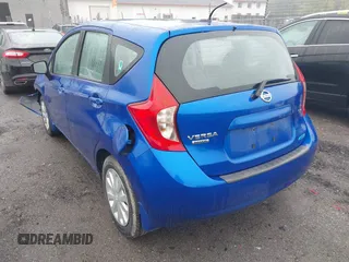 2015 Nissan Note SV with VIN 3N1CE2CP4FL394989, listed as a IAAI auction lot 42175087 with 37,262 mi miles and . Bid and sale history available at DreamBid. Image 3.