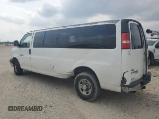 2011 Chevrolet Express Passenger 1LT with VIN 1GAZG1FGXB1106362, listed as a Copart auction lot 55584285 with 250,862 mi miles and Salvage title. Bid and sale history available at DreamBid. Image 2.