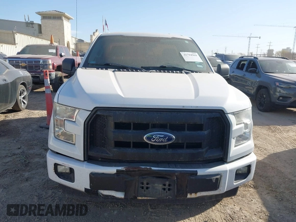 2017 Ford F-150 XL with VIN 1FTMF1C82HKE49087, listed as a IAAI auction lot 41794969 with 310,885 mi miles. Bid and sale history available at carsss.com. Image 12.