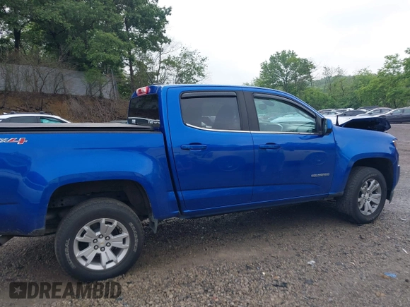 2018 Chevrolet Colorado 4WD LT with VIN 1GCGTCEN0J1202957, listed as a IAAI auction lot 42536278 with 90,619 mi miles and . Bid and sale history available at DreamBid. Image 13.