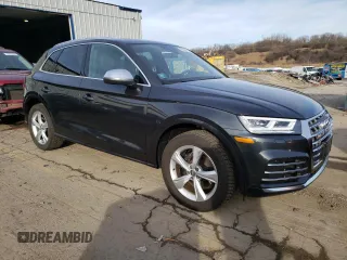 2018 Audi SQ5 Premium Plus with VIN WA1A4AFY8J2008343, listed as a Copart auction lot 79238053 with 77,143 mi miles and . Bid and sale history available at DreamBid. Image 4.