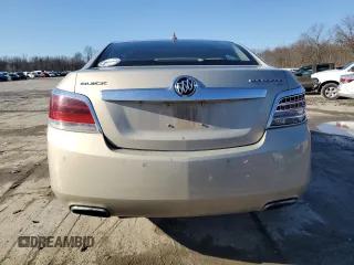 2012 Buick LaCrosse Premium 1 with VIN 1G4GE5E30CF105800, listed as a Copart auction lot 85294834 with 130,904 mi miles and Salvage title. Bid and sale history available at DreamBid. Image 6.