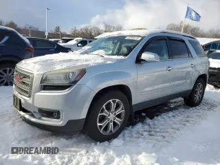 2016 GMC Acadia SLT with VIN 1GKKVRKD4GJ156033, listed as a Copart auction lot 44345575 with 0 mi miles and Salvage Title. Bid and sale history available at carsss.com. Image 1.