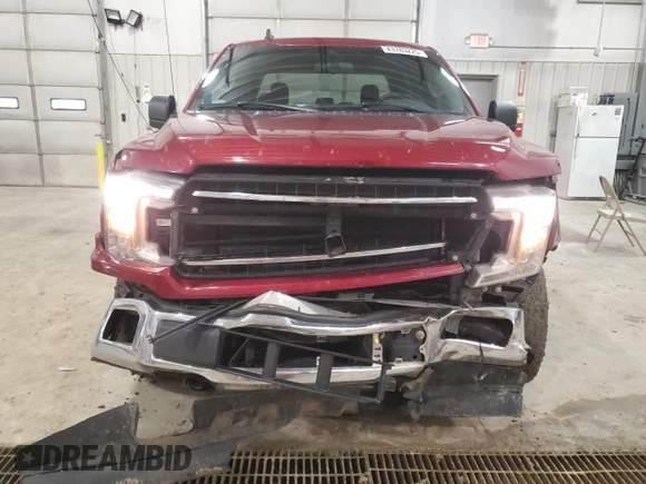 2019 Ford F-150 XL with VIN 1FTEW1E4XKKE79119, listed as a Copart auction lot 43783225 with 80,609 mi miles and Salvage Title. Bid and sale history available at carsss.com. Image 5.