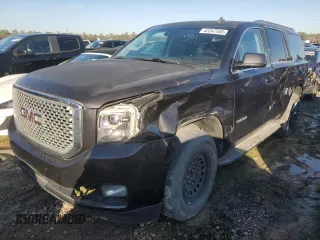 2015 GMC Yukon SLT with VIN 1GKS1BKC0FR239629, listed as a Copart auction lot 42247555 with 171,641 mi miles and Salvage Title. Bid and sale history available at carsss.com. Image 1.