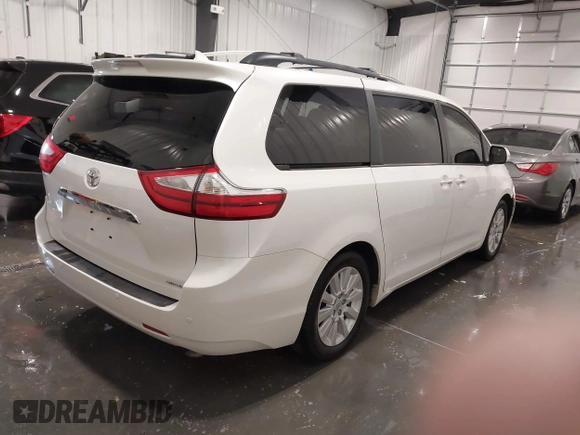 2015 Toyota Sienna XLE with VIN 5TDYK3DC3FS532593, listed as a IAAI auction lot 42126016 with 80,843 mi miles and . Bid and sale history available at DreamBid. Image 4.