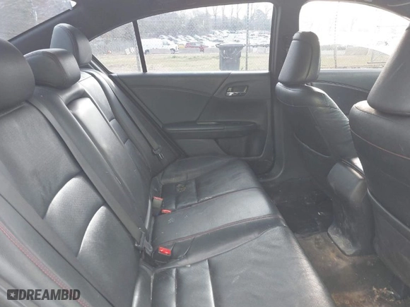 2017 Honda Accord Sedan Sport SE with VIN 1HGCR2F18HA156860, listed as a IAAI auction lot 41770378 with 135,981 mi miles. Bid and sale history available at carsss.com. Image 8.