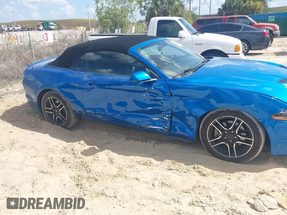 2020 Ford Mustang EcoBoost with VIN 1FATP8UH9L5134364, listed as a IAAI auction lot 41948736 with 104,298 mi miles. Bid and sale history available at carsss.com. Image 6.