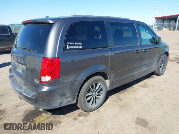2017 Dodge Grand Caravan GT with VIN 2C4RDGEG4HR760864, listed as a IAAI auction lot 41822355 with Not Provided miles and . Bid and sale history available at DreamBid. Image 4.