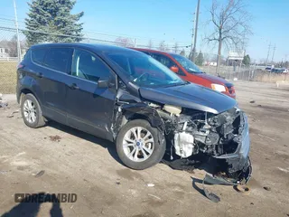 2017 Ford Escape SE with VIN 1FMCU0GD0HUB80123, listed as a IAAI auction lot 41895514 with 61,680 mi miles and . Bid and sale history available at DreamBid. Image 1.