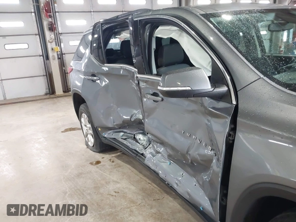 2021 Chevrolet Traverse LT Cloth with VIN 1GNERGKW3MJ198506, listed as a IAAI auction lot 42117506 with 56,659 mi miles and . Bid and sale history available at DreamBid. Image 6.