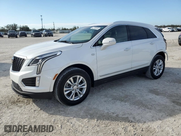 2022 Cadillac XT5 FWD Luxury with VIN 1GYKNAR41NZ178826, listed as a Copart auction lot 42780595 with 6,540 mi miles and Salvage title. Bid and sale history available at DreamBid. Image 1.