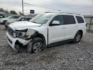 2018 Toyota Sequoia SR5 with VIN 5TDZY5G19JS071675, listed as a Copart auction lot 42186324 with 45,215 mi miles. Bid and sale history available at carsss.com. Image 1.