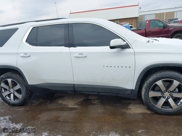 2021 Chevrolet Traverse LT Leather with VIN 1GNERHKWXMJ218191, listed as a IAAI auction lot 41512332 with 87,206 mi miles. Bid and sale history available at carsss.com. Image 13.