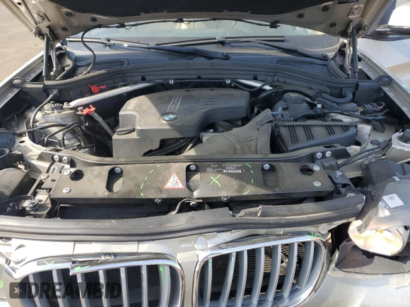 2015 BMW X3 xDrive28i with VIN 5UXWX9C50F0D46867, listed as a Copart auction lot 54896695 with 139,798 mi miles and Salvage Title. Bid and sale history available at DreamBid. Image 12.