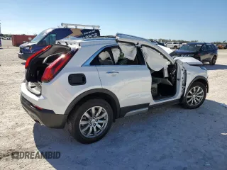 2020 Cadillac XT4 FWD Premium Luxury with VIN 1GYFZCR48LF128683, listed as a Copart auction lot 49591405 with 0 mi miles and Salvage Title. Bid and sale history available at carsss.com. Image 3.