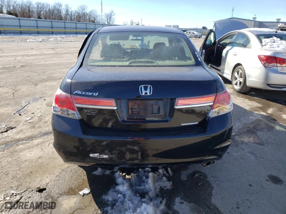 2011 Honda Accord Sdn SE with VIN 1HGCP2F69BA145925, listed as a Copart auction lot 38666163 with 69,222 mi miles and Salvage Title. Bid and sale history available at carsss.com. Image 6.