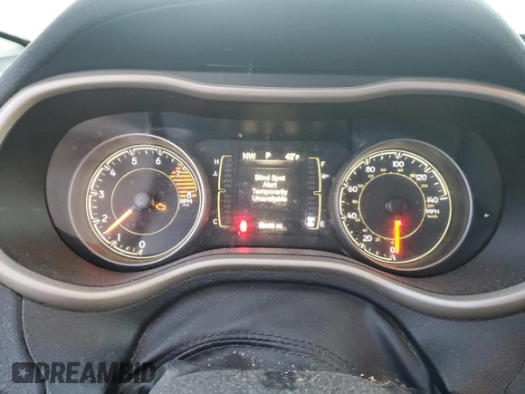 2017 Jeep Cherokee Latitude with VIN 1C4PJMCS2HW637562, listed as a Copart auction lot 88720035 with 88,406 mi miles and Salvage Title. Bid and sale history available at DreamBid. Image 9.