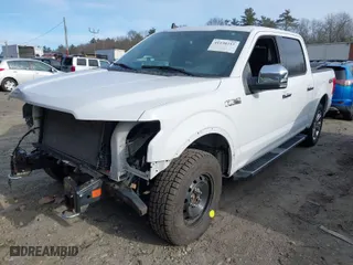 2020 Ford F-150 XL with VIN 1FTEW1EP4LKE68340, listed as a IAAI auction lot 41198215 with 95,450 mi miles. Bid and sale history available at carsss.com. Image 2.