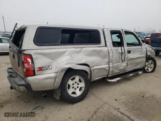 2006 Chevrolet Silverado 1500 LT2 with VIN 1GCEK19B66Z206907, listed as a Copart auction lot 81119024 with 0 mi miles and Salvage Title. Bid and sale history available at carsss.com. Image 3.